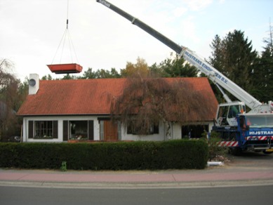Yvettes huis in Belgie